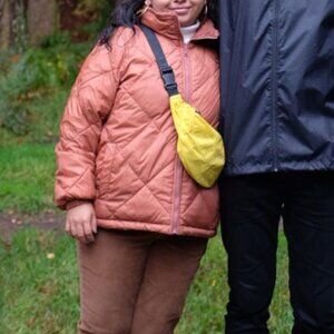 Madewell Reversible Sherpa Puffer Jacket